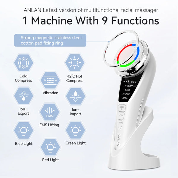 GlowBoost Facial Massager