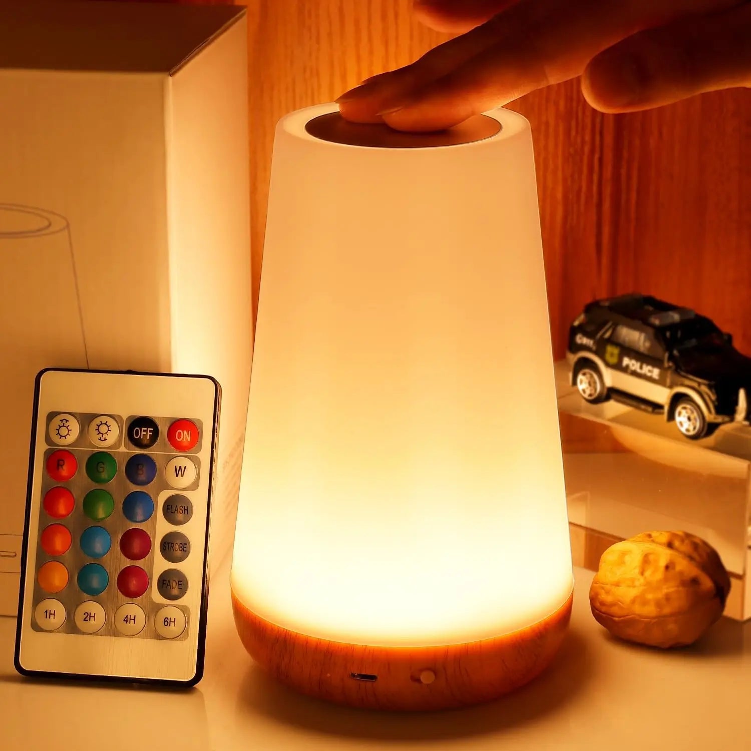 13-Color LED Mood Light with Remote Control