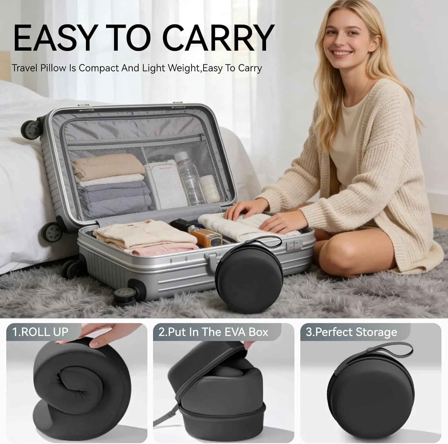 Cozy Neck Hug Travel Pillow