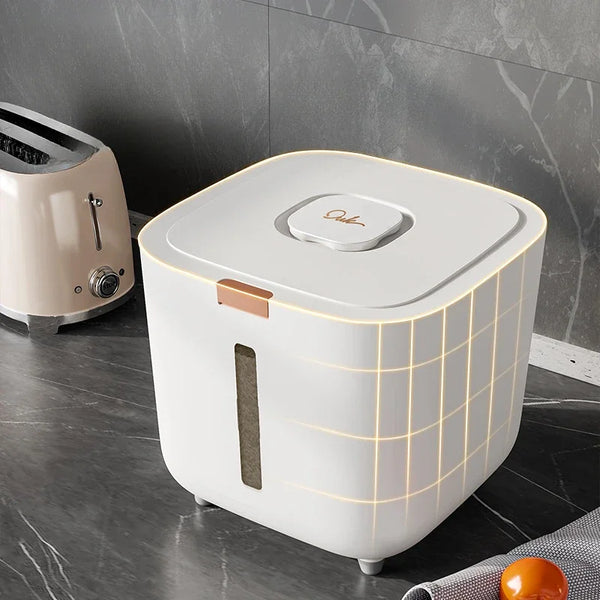Smart Seal Rice Storage Canister