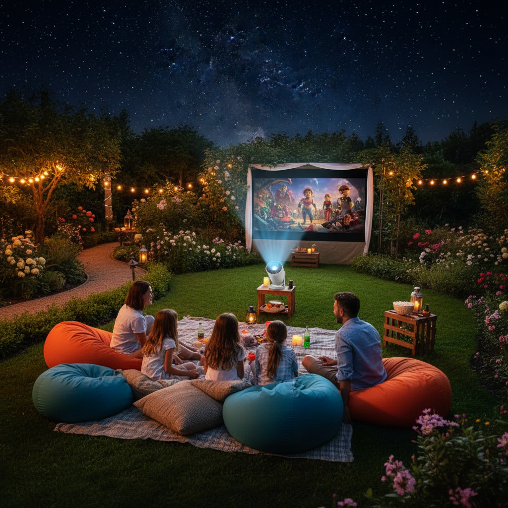 Smart Wireless Home Projector