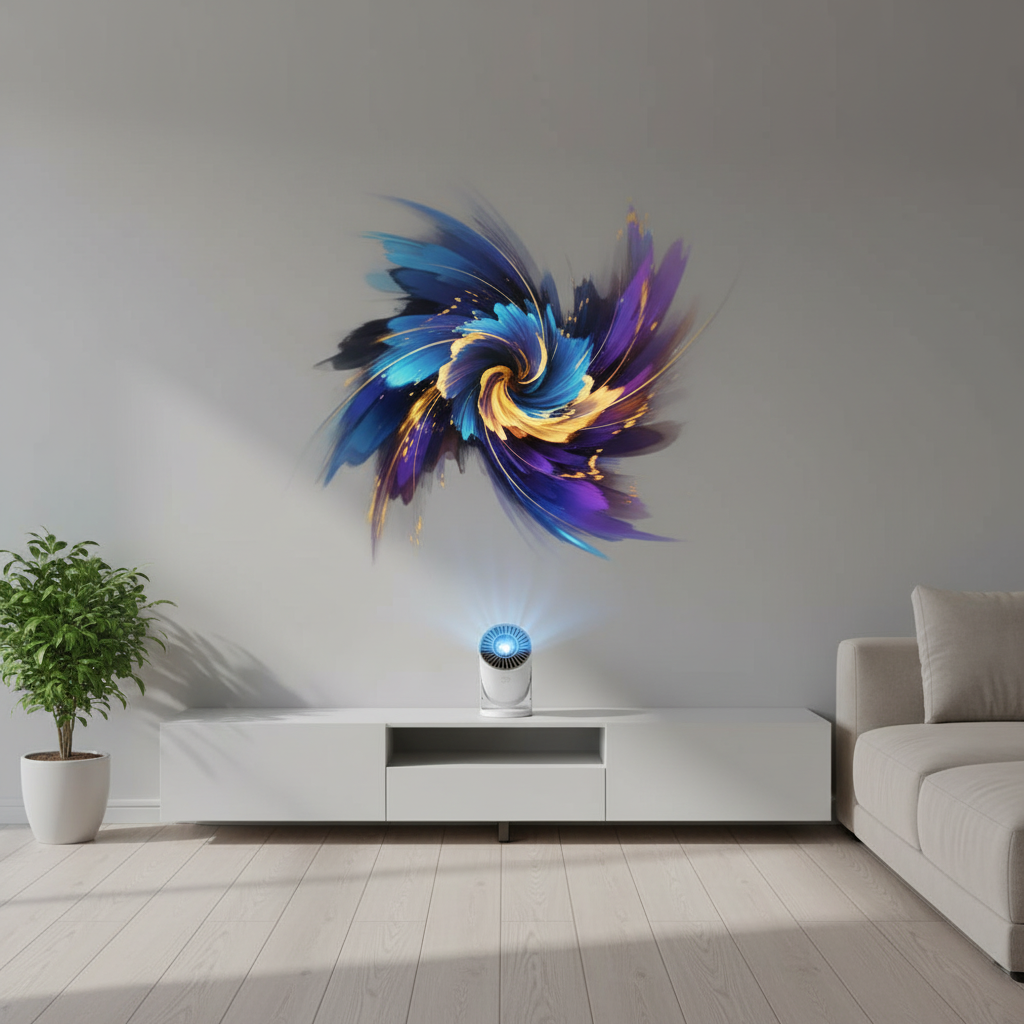 Smart Wireless Home Projector