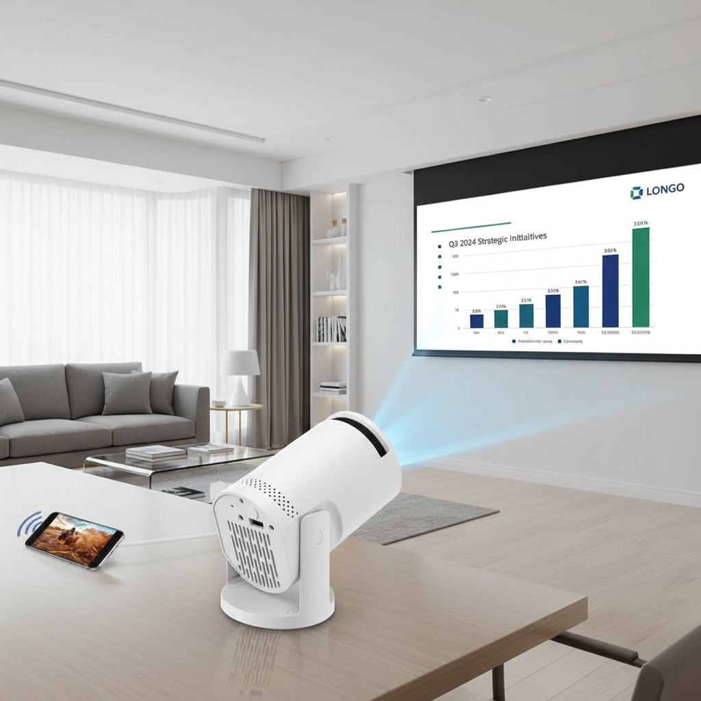 Smart Wireless Home Projector